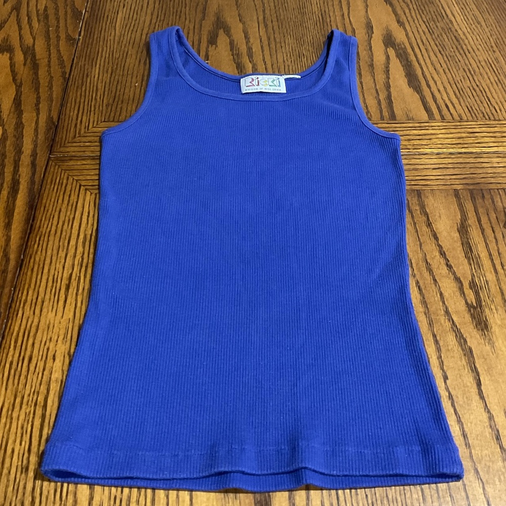 Royal blue tank top S